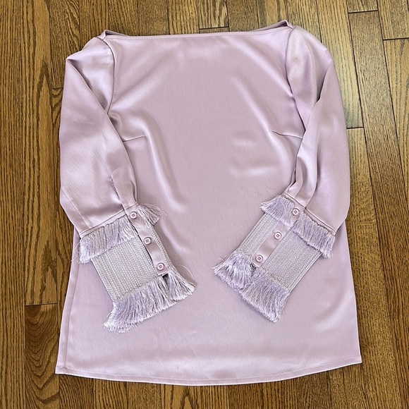 Stunning satin crepe blouse - Picture 2 of 9